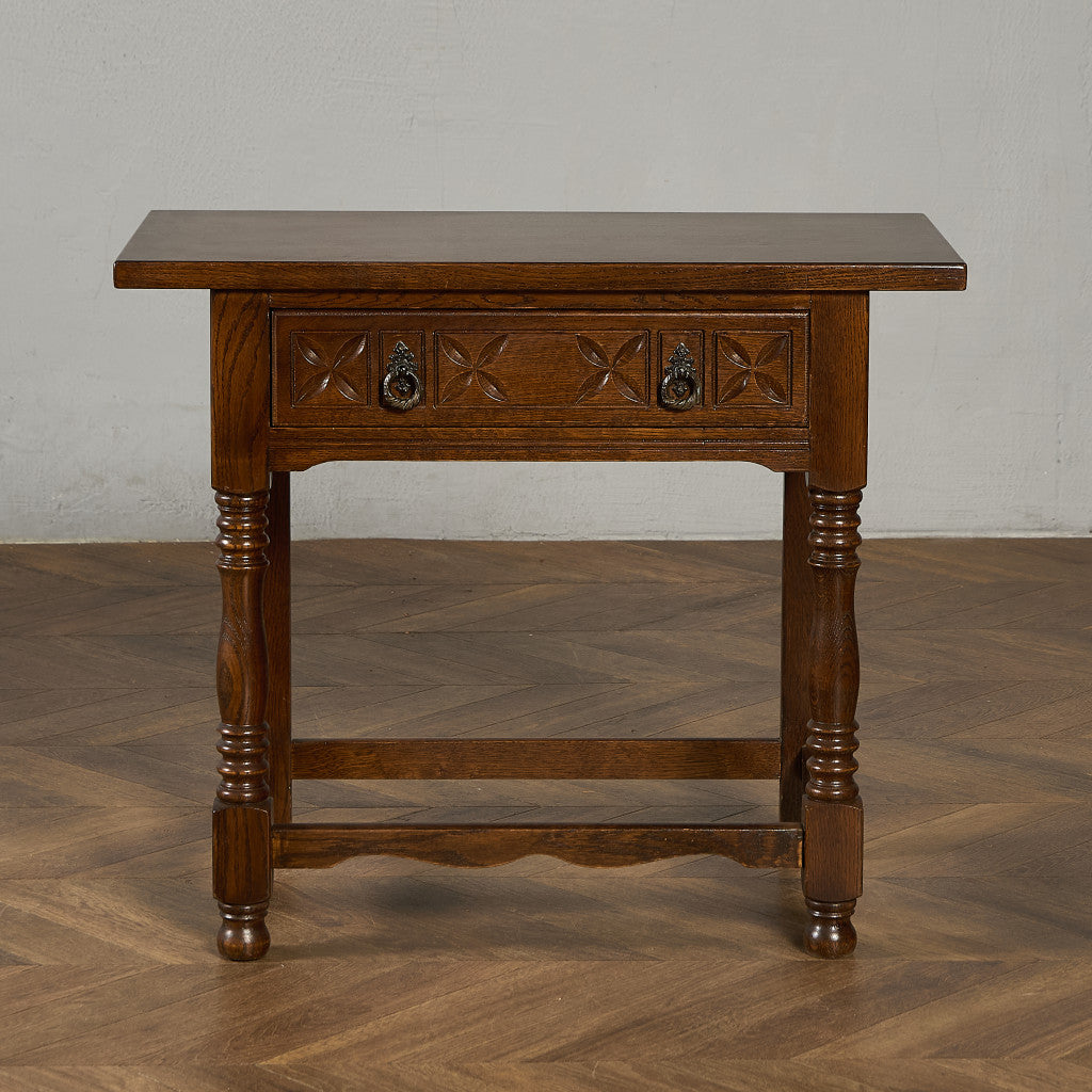 英国 クラシック オーク材 サイドテーブル #97113 – camori