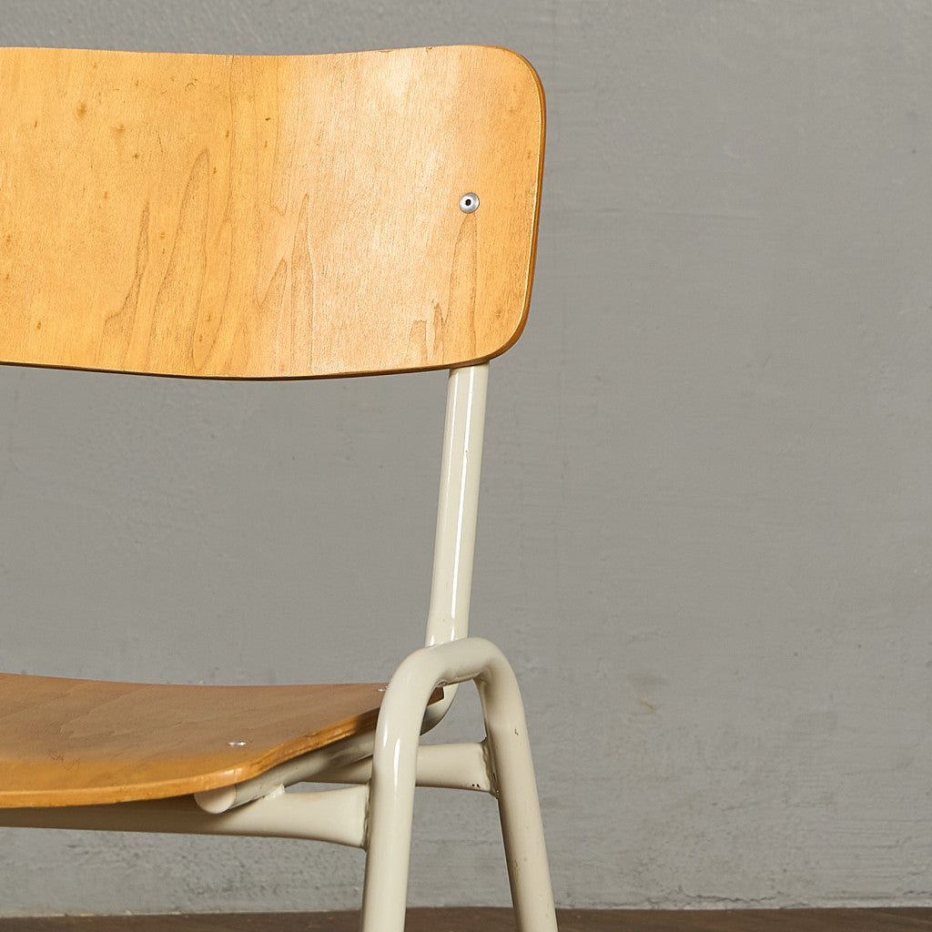 イギリス ヴィンテージ スタッキング スクールチェア