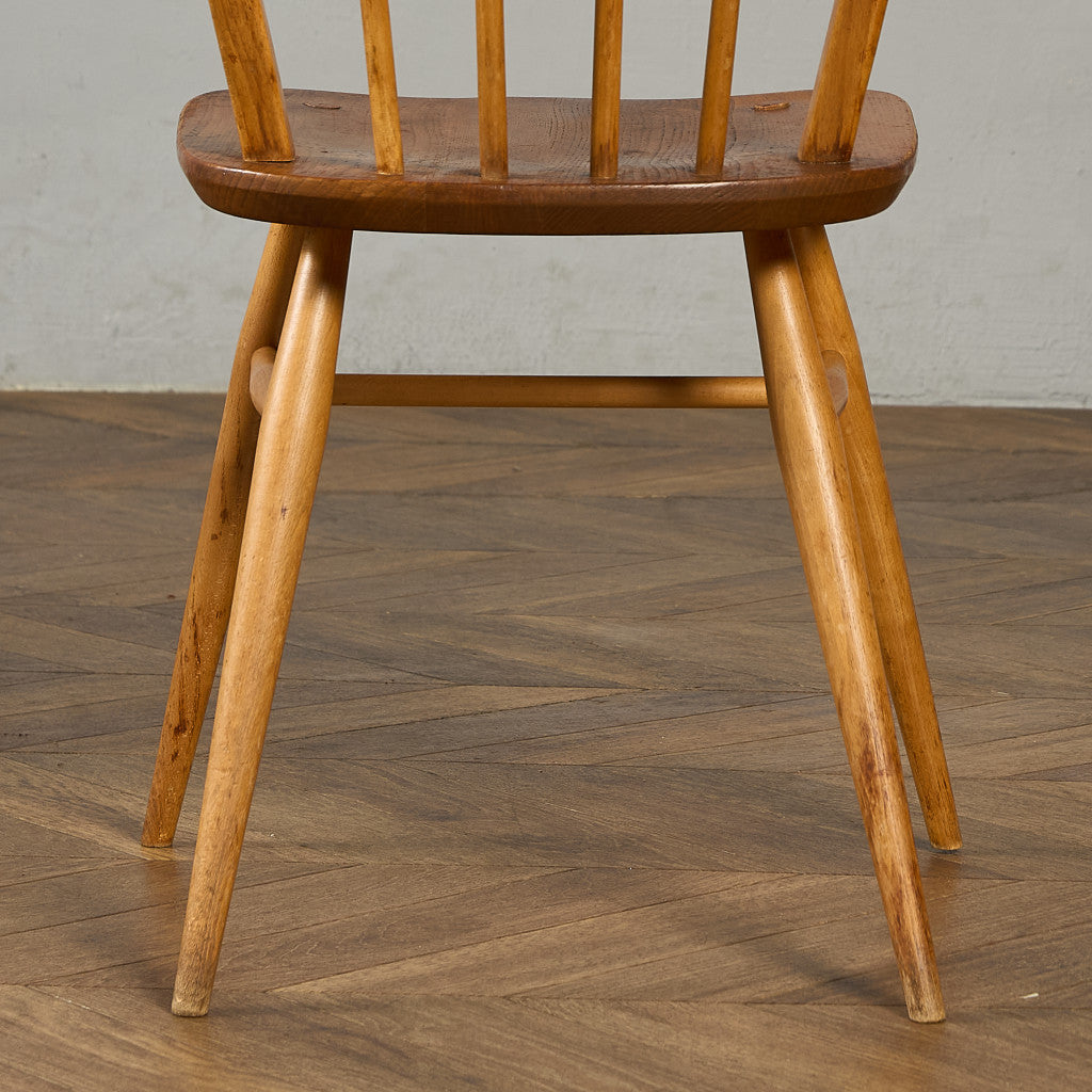 アーコール ERCOL ヴィンテージ 4本 スポーク フープバックチェア ラウンドゴールドラベル #89987