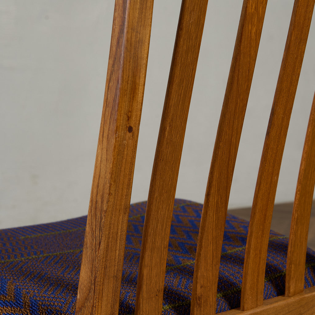 スラットバックチェア 座面張替え済み