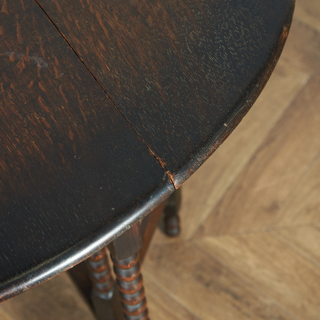 英国クラシック ドロップリーフ ゲートレッグテーブル