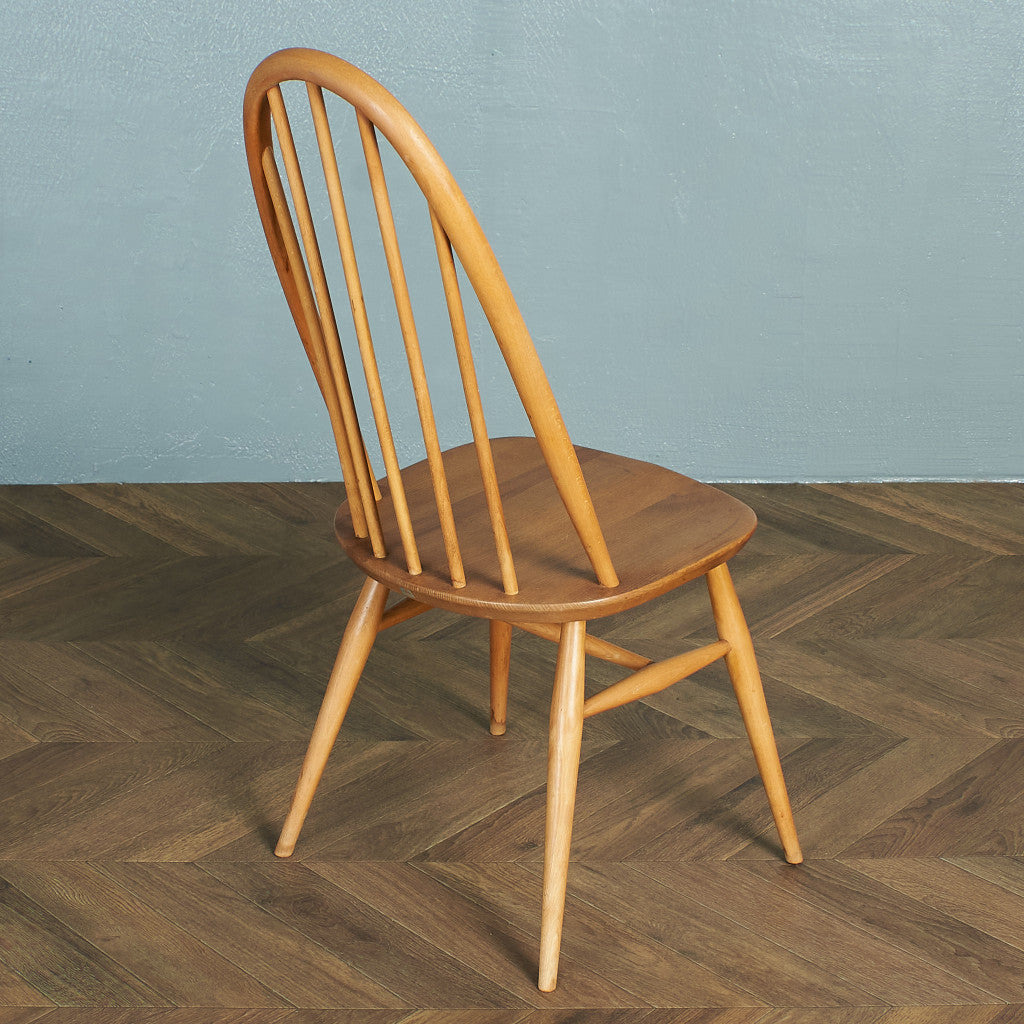 59119][アーコール ERCOL]クエーカーチェア / ブルーラベル