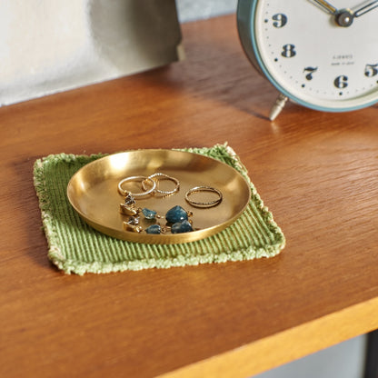 BRASS PLATE ROUND / S