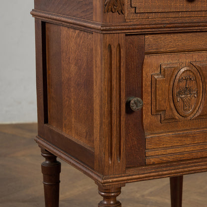 英国 クラシック 大理石 サイドキャビネット #96618