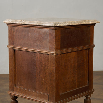 英国 クラシック 大理石 サイドキャビネット #96619