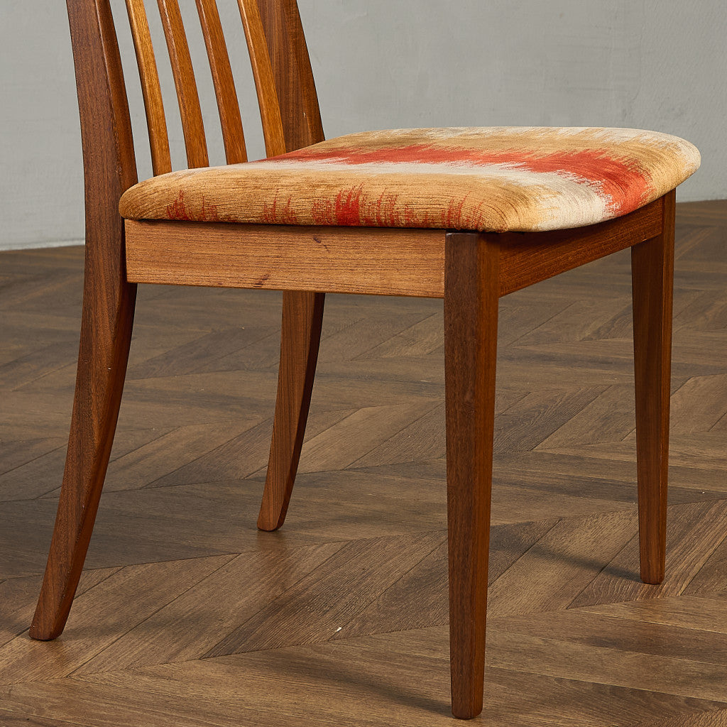 スラットバックチェア 座面張替え済み