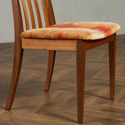 スラットバックチェア 座面張替え済み