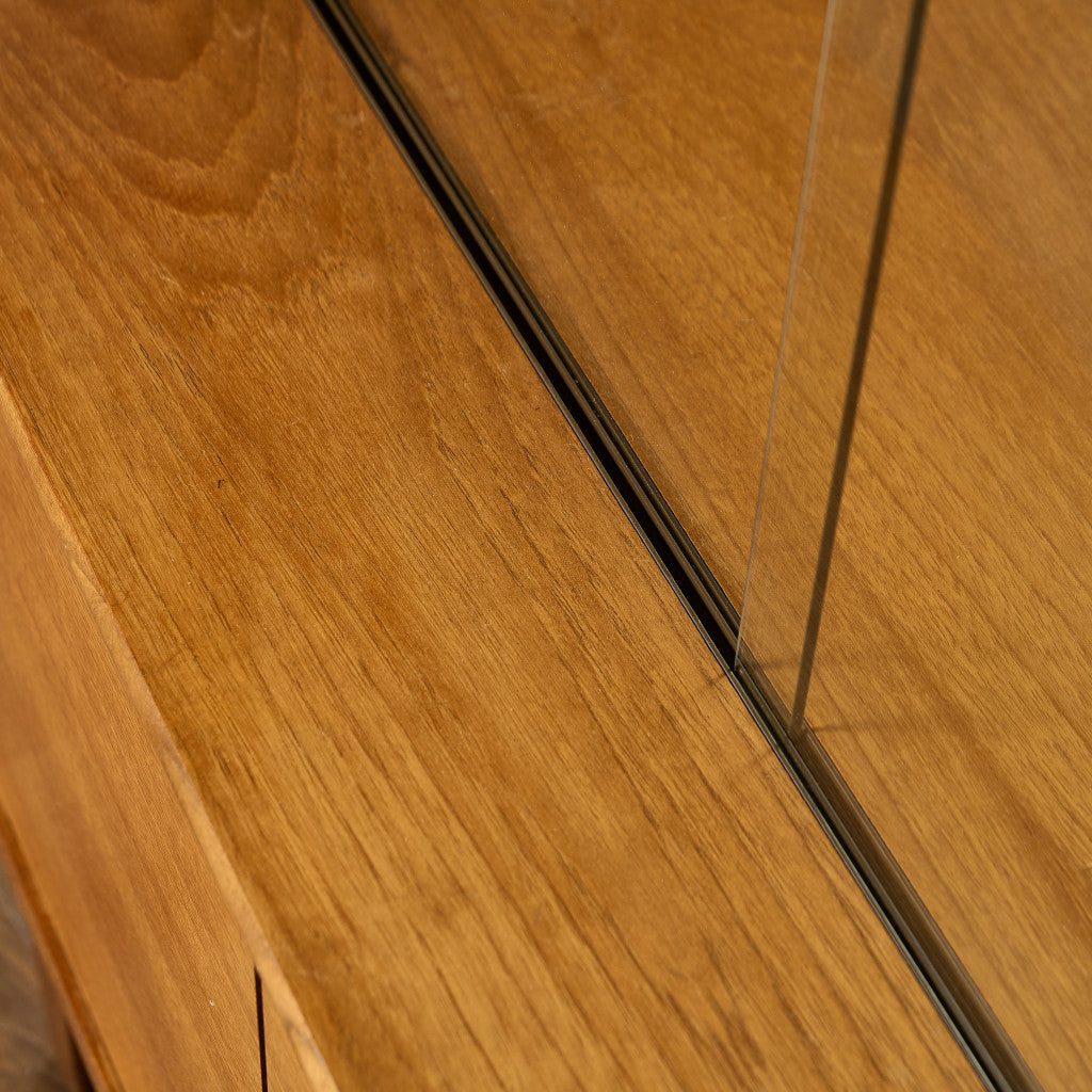 ヴィンテージ ガラスキャビネット