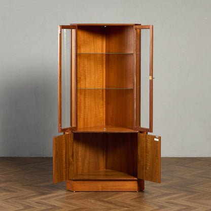 ヴィンテージ コーナーキャビネット