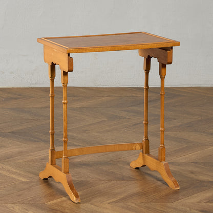 英国 クラシック イチイ ネストテーブル #95461