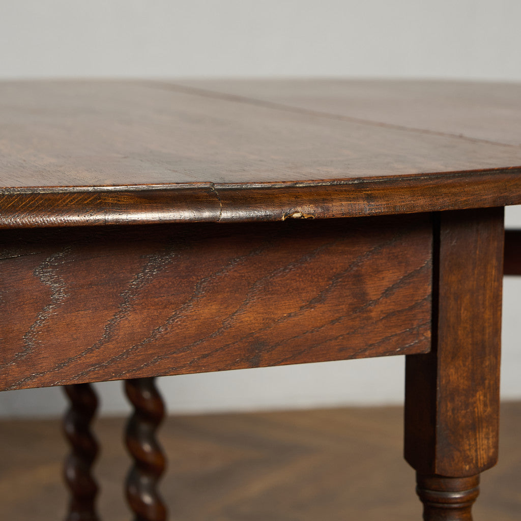 英国 クラシック ドロップリーフ ゲートレッグテーブル #91795