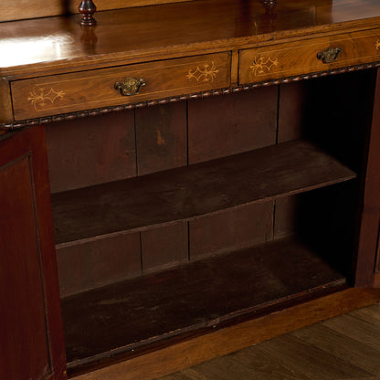 英国 アンティーク ミラーバック サイドボード シフォニア