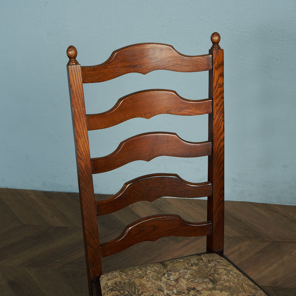 イギリス アンティーク 家具 ダイニングチェア ラダーバック 英国 4256e 英国クラシック ラダーバックチェア #81820 – camori