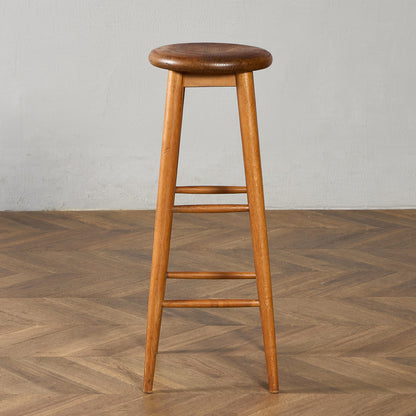 イギリス ヴィンテージ ハイ スツール