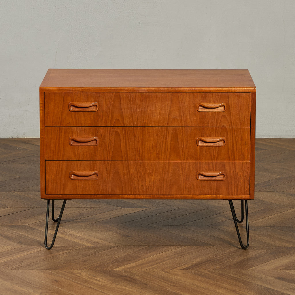 Fresco 3段 チェスト カスタム アイアン ヘアピンレッグ