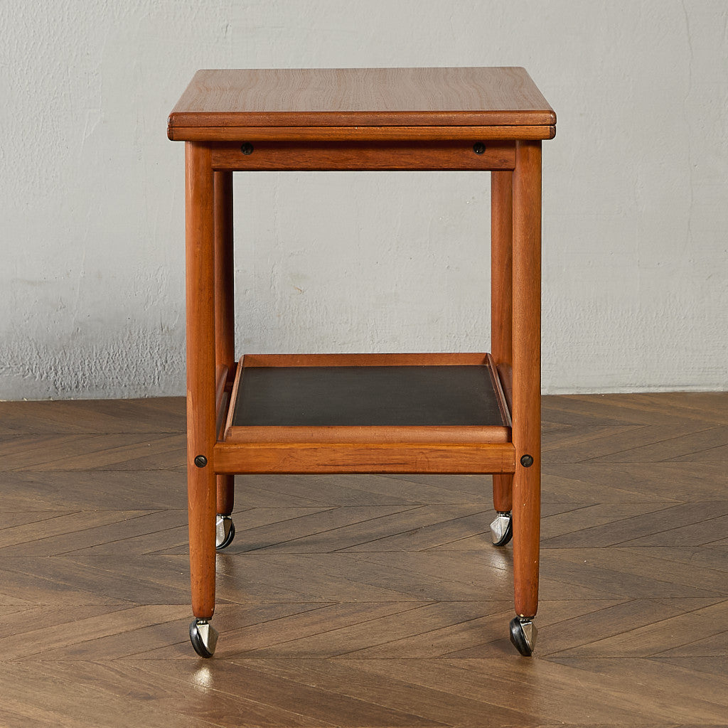 英国 ヴィンテージ ターンリーフ ティートロリー