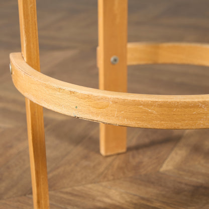 デンマーク LEIKA ヴィンテージ ベントウッド スツール