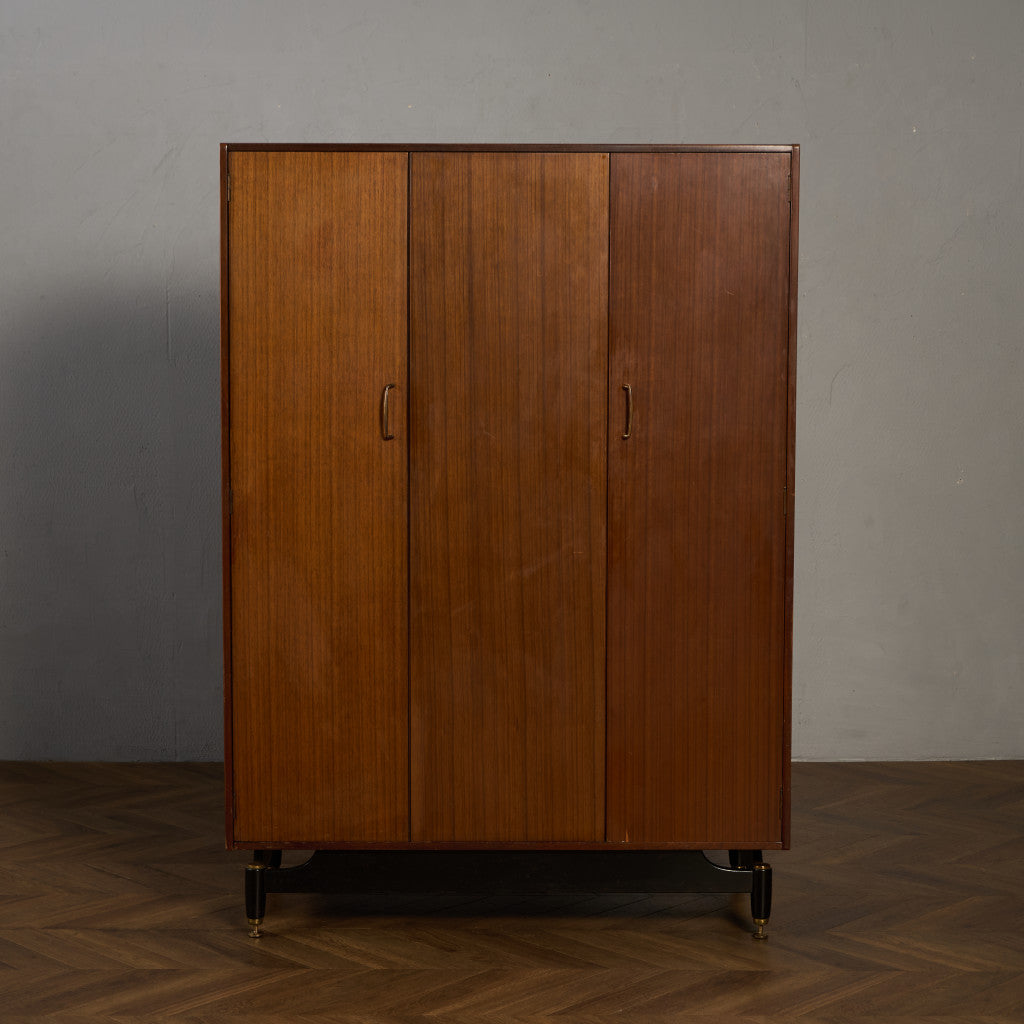 ヴィンテージ 3ドア ワードローブ 初期ゴールドラベル