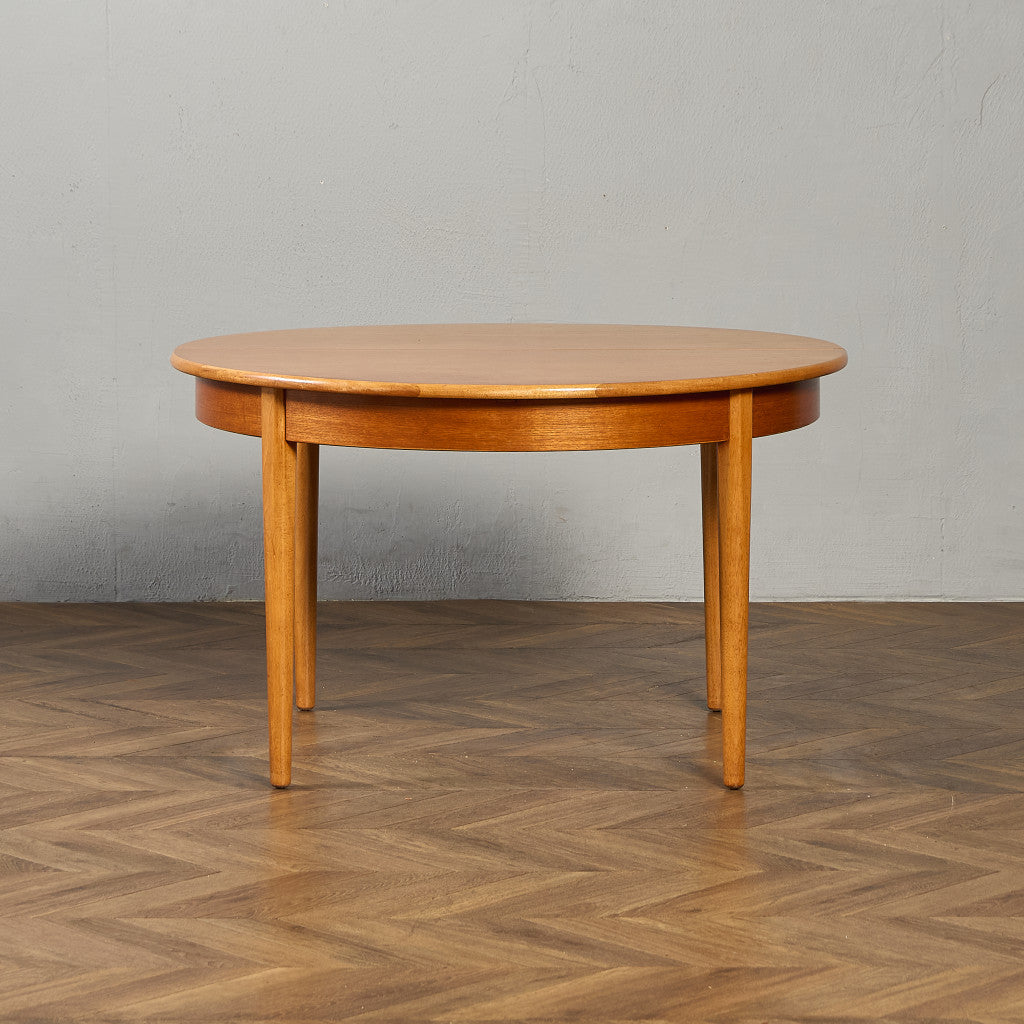 ヴィンテージ エクステンション ラウンドダイニングテーブル