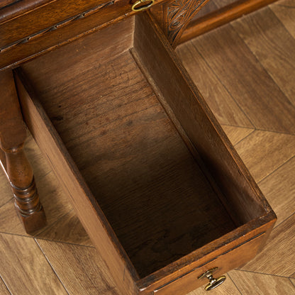 英国 クラシック 両袖 デスク #91799