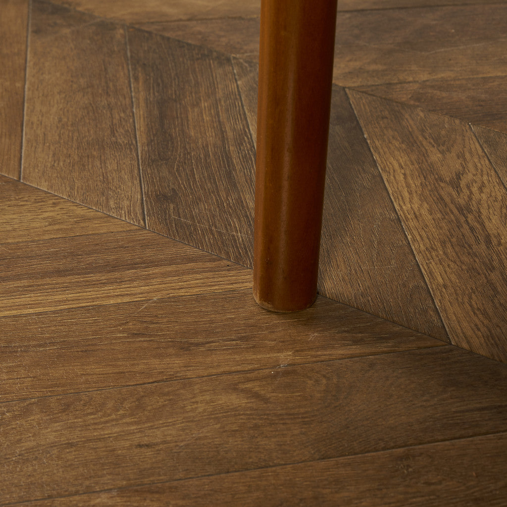 エクステンション ラウンドダイニングテーブル / 天板再塗装済み