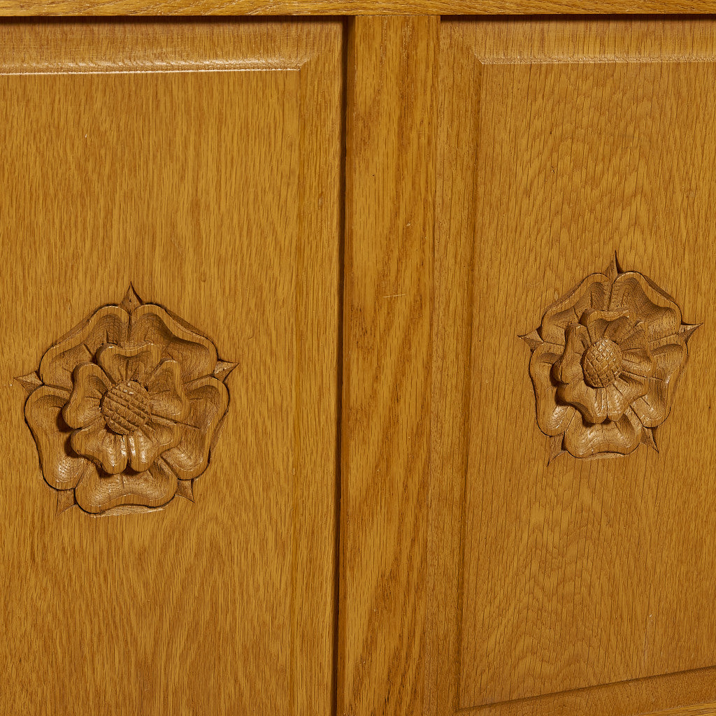 英国クラシック オーク材 ブランケットボックス