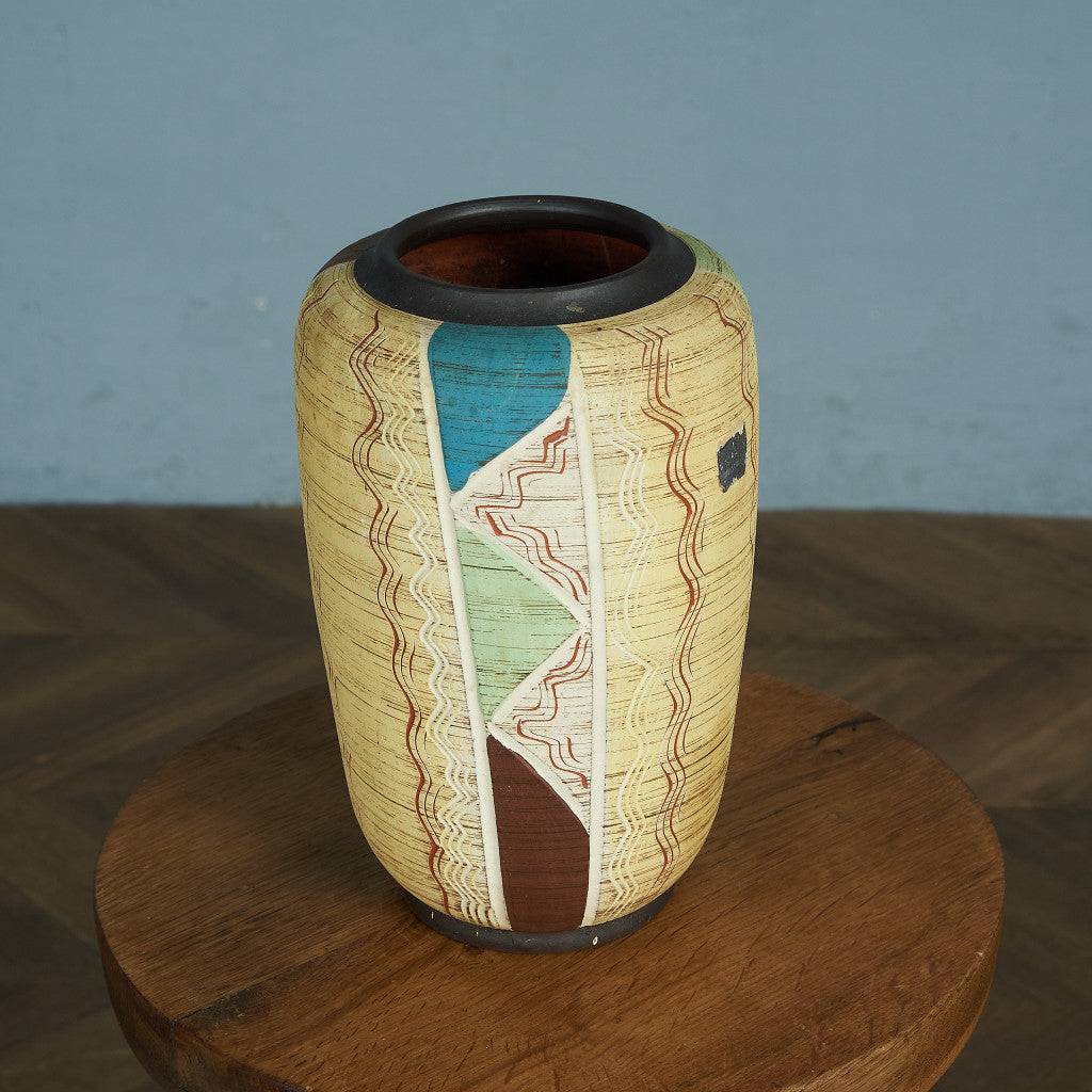 German Art Pottery フラワーベース