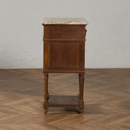 英国 クラシック 大理石 サイドキャビネット #96619