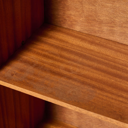 ヴィンテージ ガラスブックケース カスタム アイアン ヘアピンレッグ