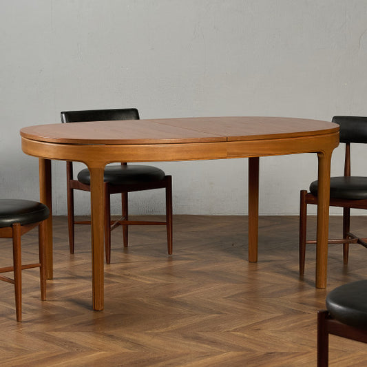 エクステンション オーバル ダイニングテーブル