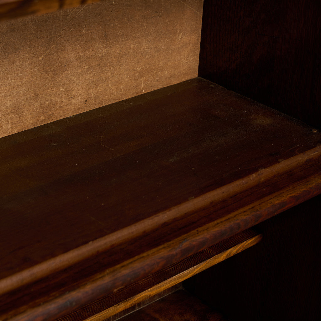 英国 アンティーク スタッキングブックケース 食器棚