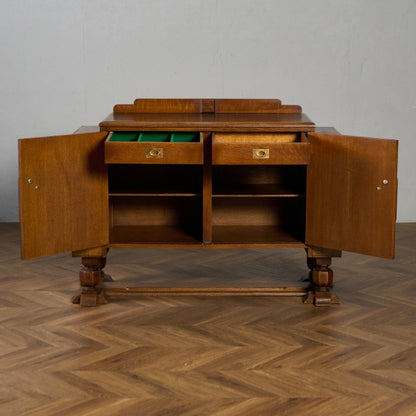 英国 クラシック アールデコ 様式 サイドボード