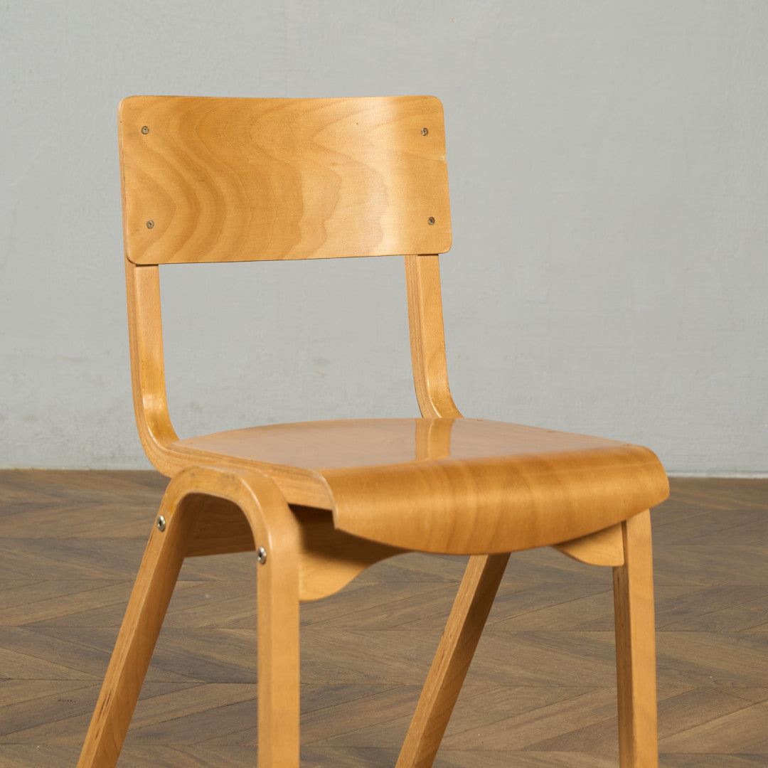 ヴィンテージ スタッキング スクールチェア