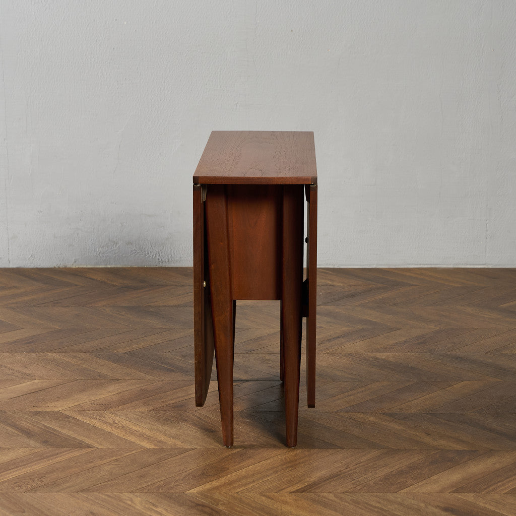 イギリス ヴィンテージ ドロップリーフ ゲートレッグテーブル