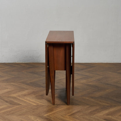 イギリス ヴィンテージ ドロップリーフ ゲートレッグテーブル