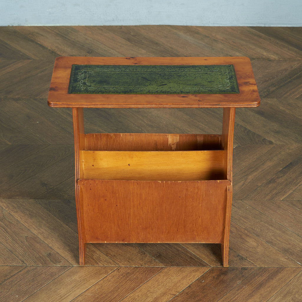 英国クラシック マガジンラック / サイドテーブル #85326