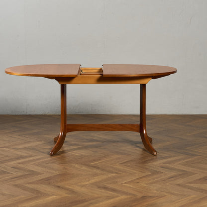 ヴィンテージ エクステンション オーバル ダイニングテーブル