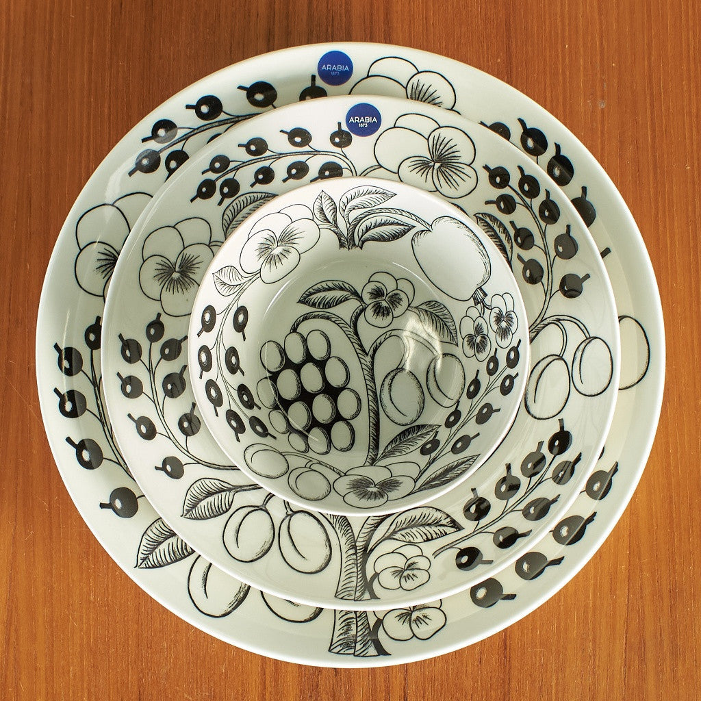 アラビア パラティッシ Paratiisi アラビア パラティッシ ブラック Black 6678 プレート