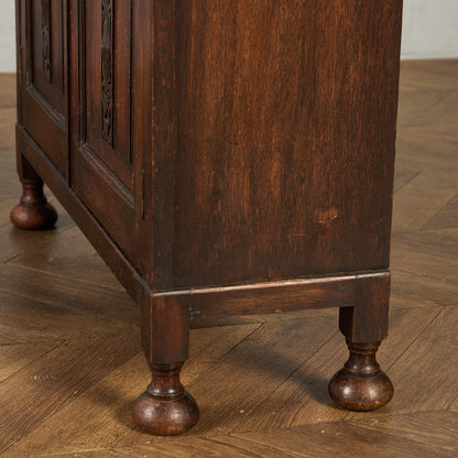 英国 クラシック ブックケース 食器棚