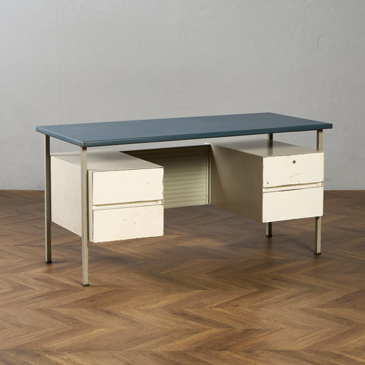 ヴィンテージ 両袖 デスク 3803