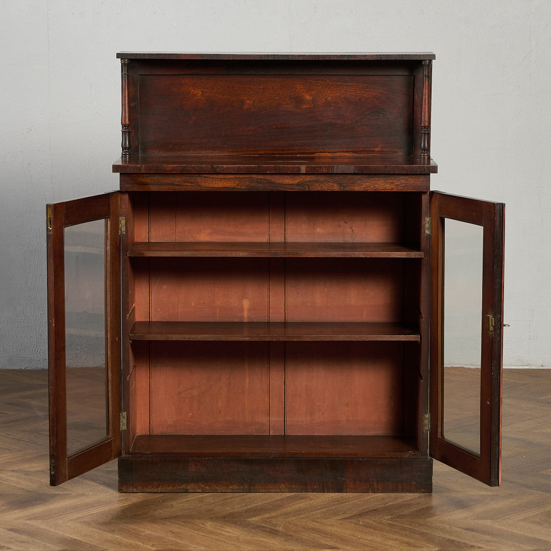 英国 クラシック ガラス キャビネット