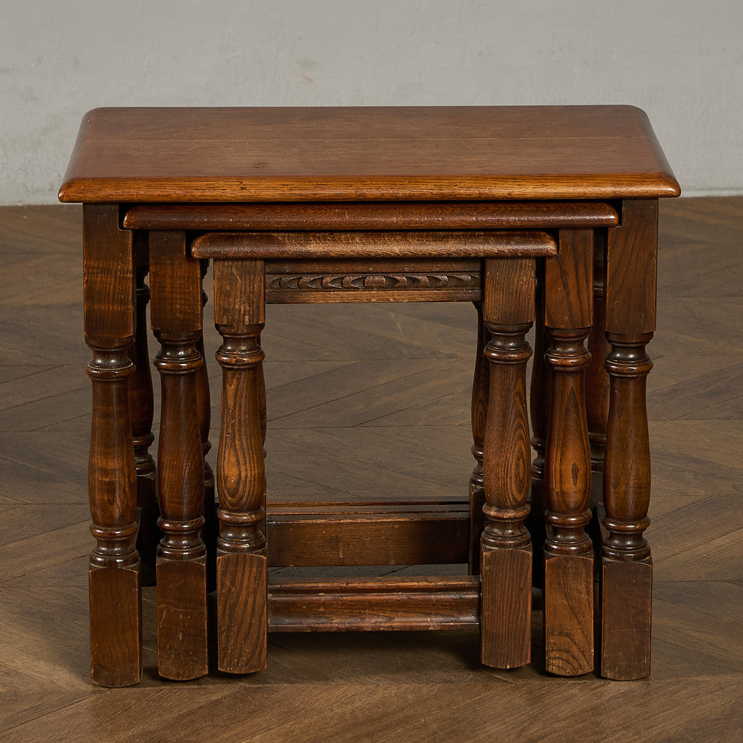 英国クラシック ネストテーブル サイドテーブル