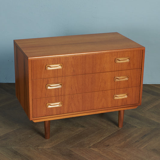 Fresco 3段チェスト / カスタム ウッドレッグ