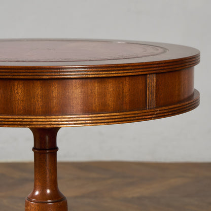 英国 クラシック リージェンシー様式 ドラムテーブル #97308
