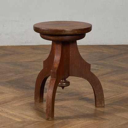 英国 クラシック 昇降式 スツール