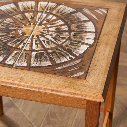 デンマーク TOFTEN タイルトップ ネストテーブル