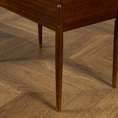 英国 ヴィンテージ ソーイングボックス サイドテーブル