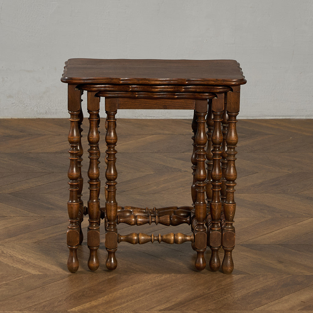 英国 クラシック オーク ネストテーブル