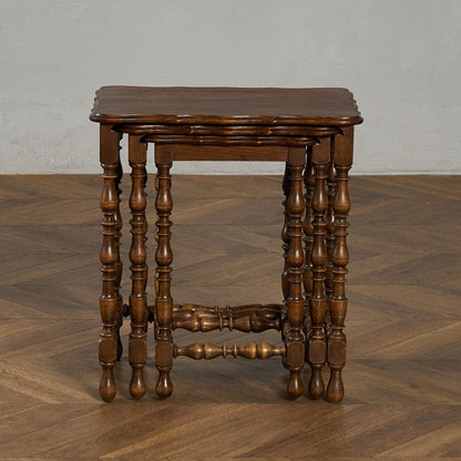 英国 クラシック オーク ネストテーブル