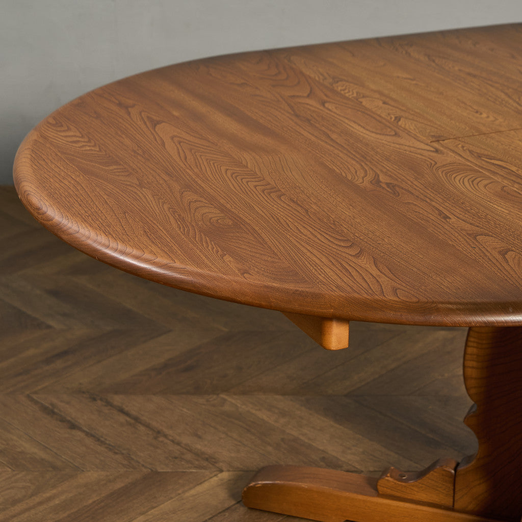 エクステンション ラウンドダイニングテーブル (2700)  ラウンドゴールドラベル